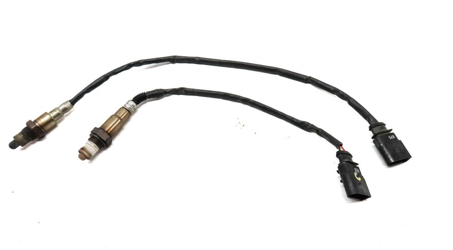 Thumbnail 2: 2018 AUDI Q5 (FY 80A) 2.0L DAYB TURBO ENGINE PRE POST CAT O2 OXYGEN SENSOR SET 2