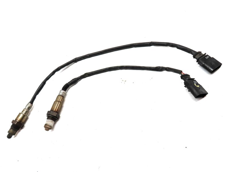Thumbnail 3: 2018 AUDI Q5 (FY 80A) 2.0L DAYB TURBO ENGINE PRE POST CAT O2 OXYGEN SENSOR SET 2