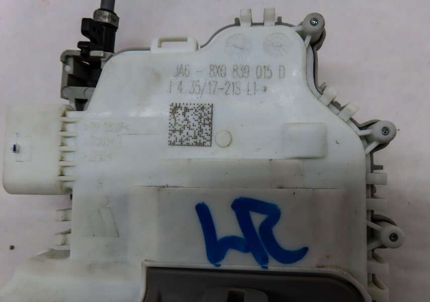 Thumbnail 6: 17-19 AUDI A4 A5 Q5 S4 S5 SQ5 RS5 FY 80A B9 8W REAR LEFT DOOR LOCK LATCH & CABLE