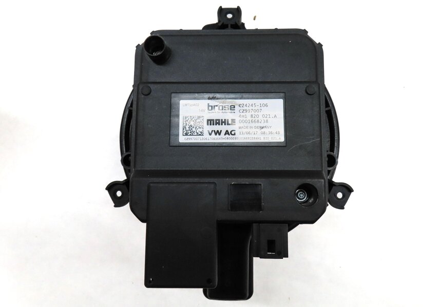 Thumbnail 6: 2017-2020 AUDI A4 A5 Q7 S5 SQ5 (B9 8W 8W6 80A 4M) FRONT HEATER A/C BLOWER MOTOR