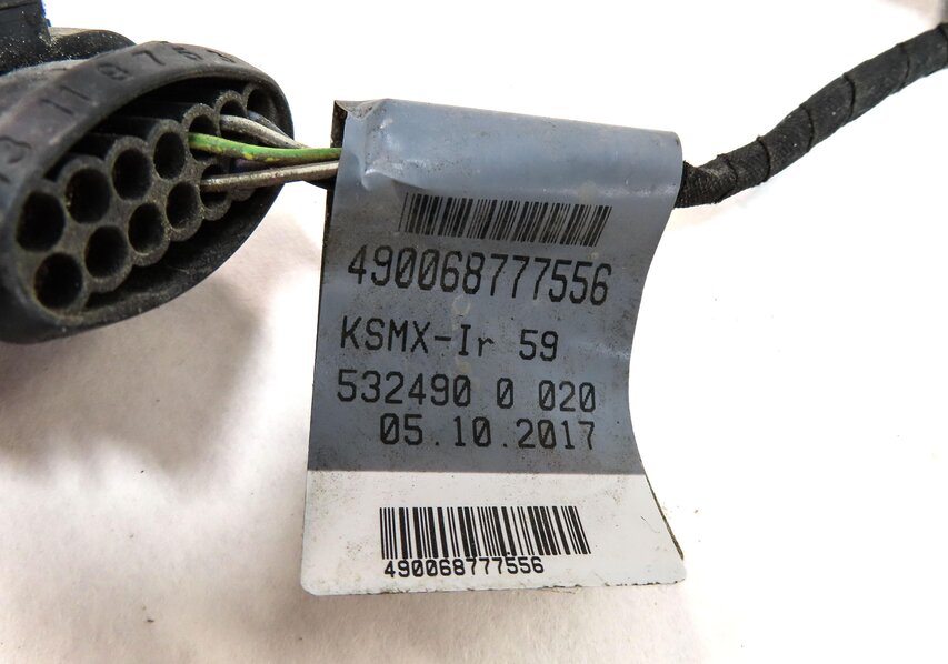 Thumbnail 4: 2018 AUDI Q5 (FY 80A) FRONT PARK ASSIST PDC SENSOR SET3 (WHITE) & WIRE HARNESS
