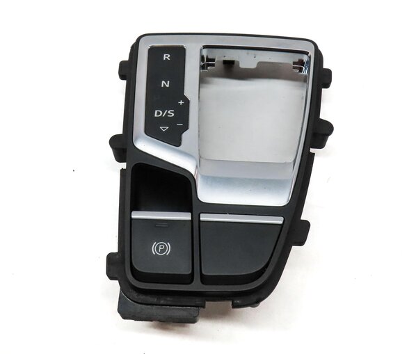 Thumbnail 2: 2018 AUDI Q5 (FY 80A) CONSOLE SHIFTER TRIM w/ INDICATOR & PARKING BRAKE SWITCH