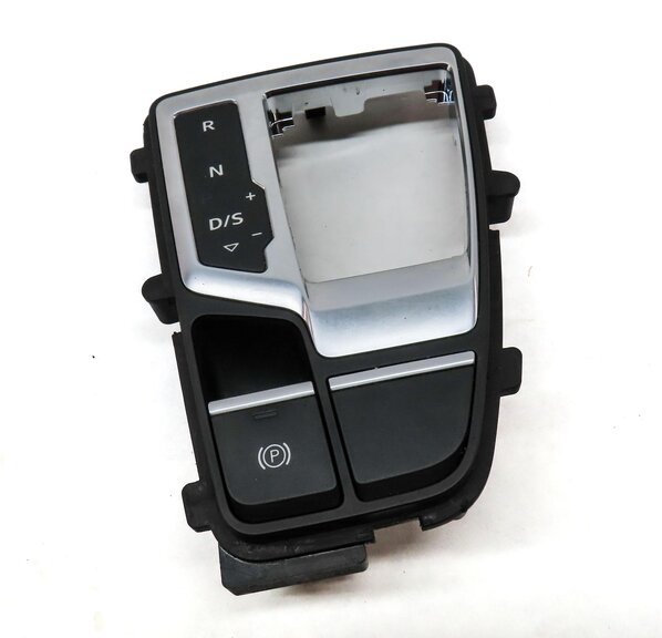 Thumbnail 3: 2018 AUDI Q5 (FY 80A) CONSOLE SHIFTER TRIM w/ INDICATOR & PARKING BRAKE SWITCH