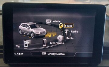 Thumbnail 1: 18-20 AUDI Q5 SQ5 (FY 80A) RADIO GPS NAVIGATION MEDIA DISPLAY SCREEN (7 INCH)