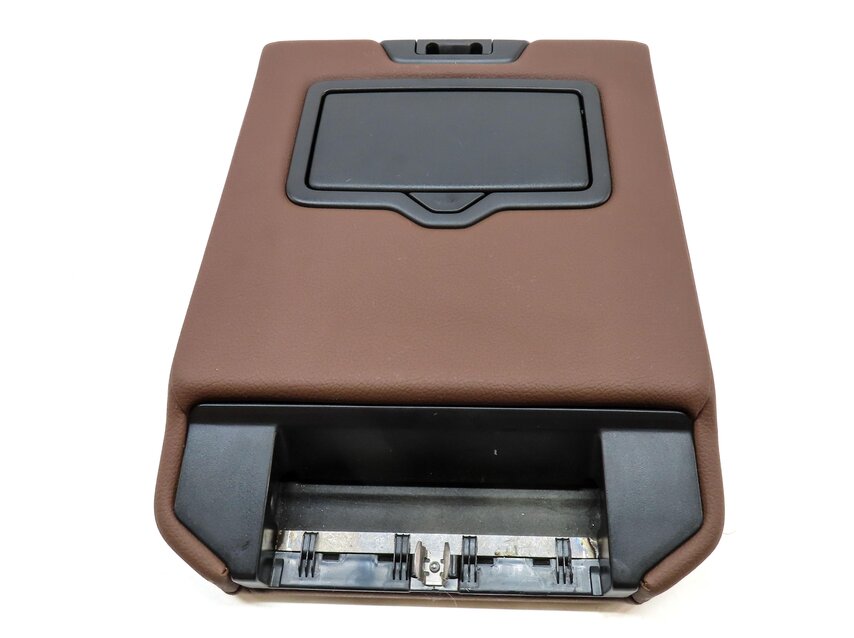 Thumbnail 8: 2018 AUDI Q5 (FY 80A) REAR SEAT CENTER FOLD DOWN ARM REST & CUPHOLDER (BROWN)