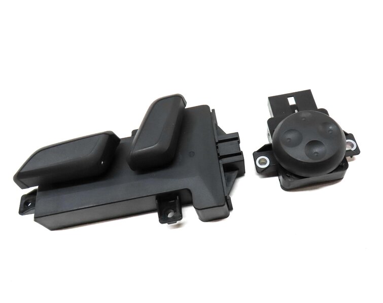 Thumbnail 3: 2018 AUDI Q5 (FY 80A) FRONT LEFT DRIVER SEAT ADJUST ADJUSTMENT SWITCH (BLACK)