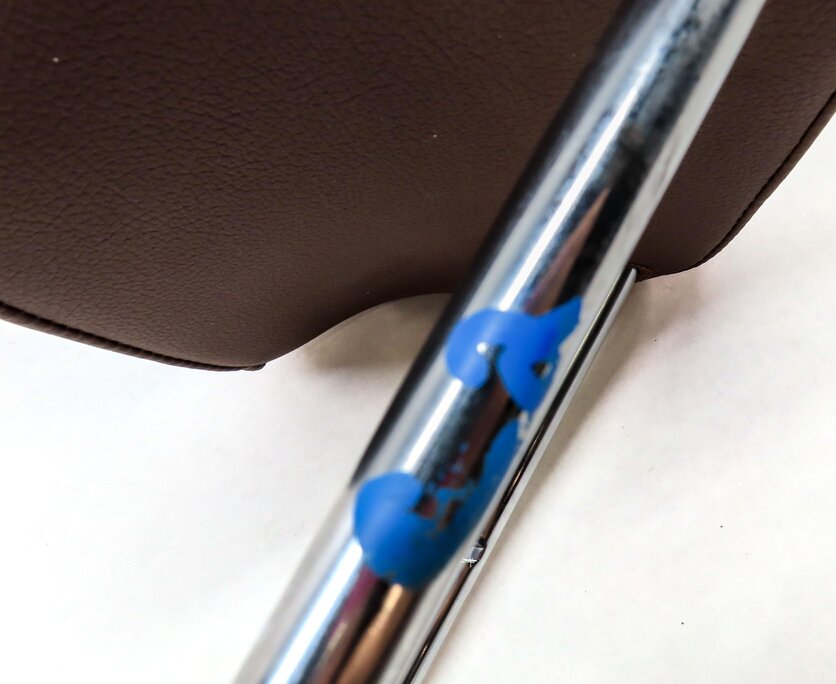 Thumbnail 7: 2018-2020 AUDI Q5 SQ5 (FY 80A) REAR 2ND ROW CENTER SEAT HEADREST (BROWN LEATHER)