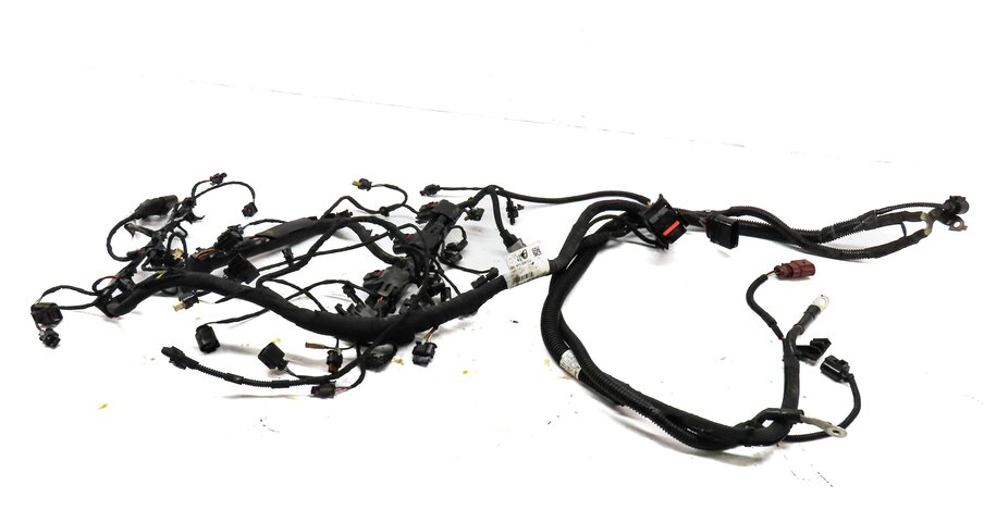 Thumbnail 1: 2018 AUDI Q5 (FY 80A) 2.0L DAYB TURBO ENGINE WIRING WIRE HARNESS 06L971627Q