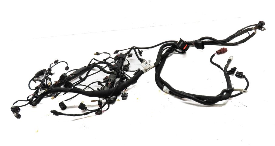 Thumbnail 2: 2018 AUDI Q5 (FY 80A) 2.0L DAYB TURBO ENGINE WIRING WIRE HARNESS 06L971627Q