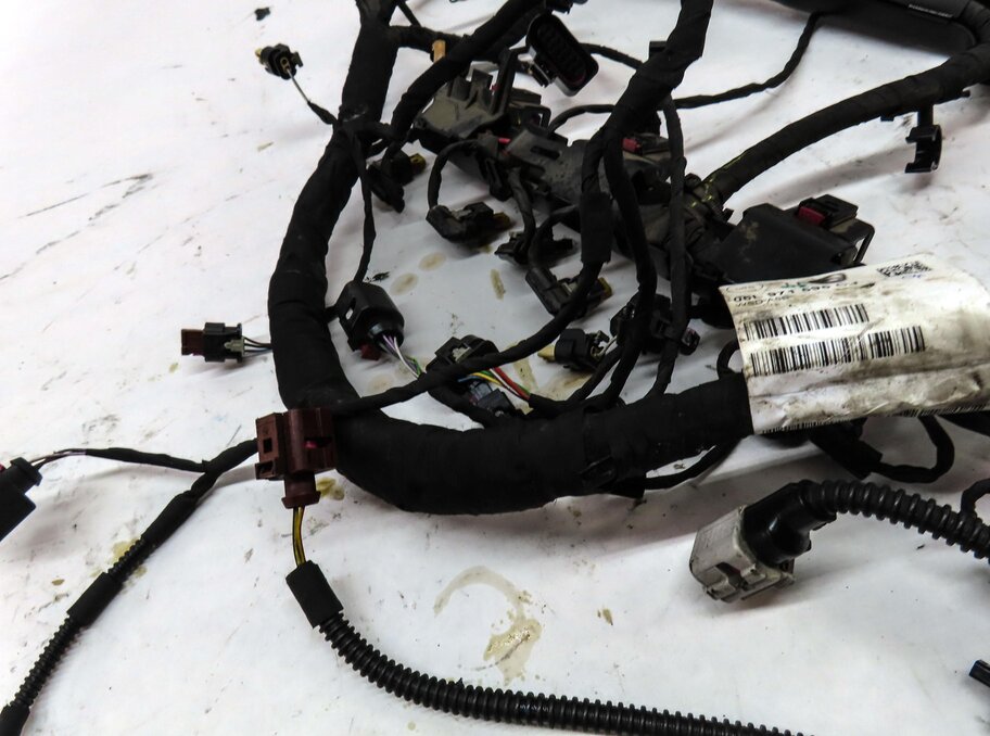 Thumbnail 9: 2018 AUDI Q5 (FY 80A) 2.0L DAYB TURBO ENGINE WIRING WIRE HARNESS 06L971627Q