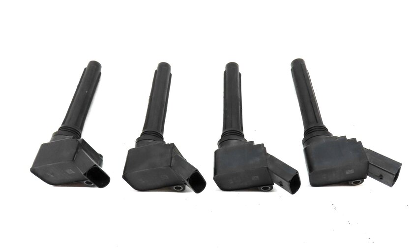 Thumbnail 2: 17-23 AUDI A4 A5 A6 Q5 Q7 VW ATLAS GOLF JETTA PASSAT TIGUAN IGNTION COILD SET 4