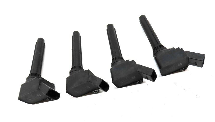 Thumbnail 3: 17-23 AUDI A4 A5 A6 Q5 Q7 VW ATLAS GOLF JETTA PASSAT TIGUAN IGNTION COILD SET 4