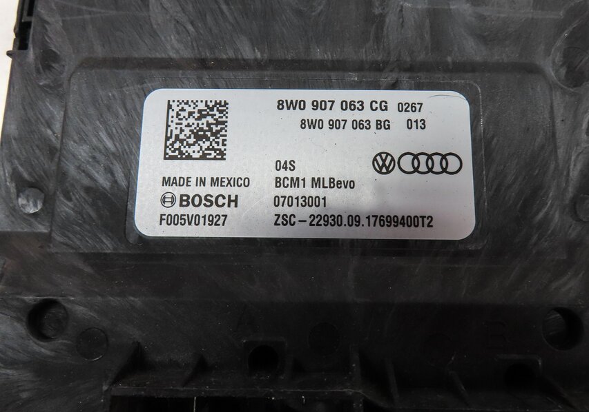 Thumbnail 4: 2018 AUDI Q5 (FY 80A) ONBOARD POWER SUPPLY CONTROL MODULE 8W0907063CG