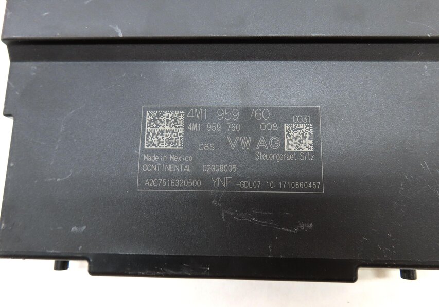 Thumbnail 4: 2018 AUDI Q5 (FY 80A) FRONT LEFT DRIVER SEAT CONTROL MODULE 4M1959760