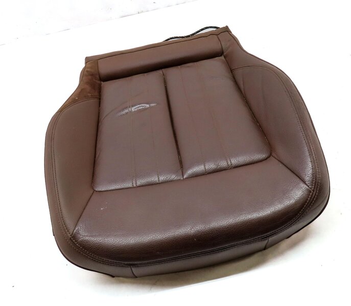 Thumbnail 3: 2018 AUDI Q5 (FY 80A) FRONT LEFT DRIVER LOWER HEATED SEAT CUSHION (NOUGAT BROWN)