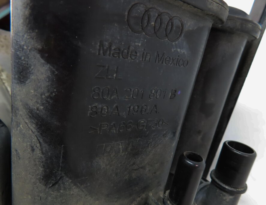 Thumbnail 8: 2018-2023 AUDI Q5 SQ5 (FY 80A) FUEL EVAP VAPOR EMISSIONS CHARCOAL CANISTER