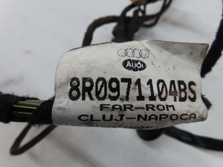 Thumbnail 4: 2013 AUDI Q5 B8 8R REAR PARK ASSIST PDC SENSOR SET4 (BLUE) & WIRE WIRING HARNESS