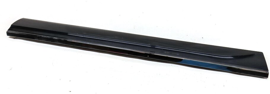 13-17 AUDI Q5 (B8 8R) FRONT LEFT DRIVER LOWER DOOR MOULDING TRIM PANEL (BLUE)