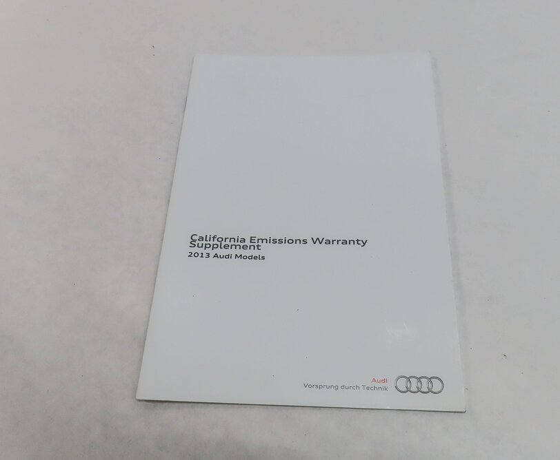 Thumbnail 6: 2013 AUDI Q5 (B8 8R) OWNERS MANUAL BOOKLET SET 4 w/ CARRYING CASE