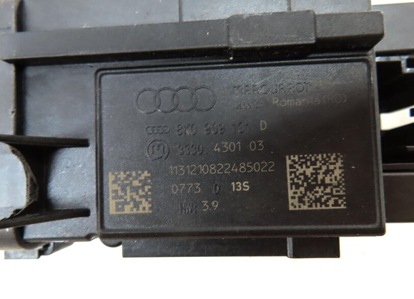 Thumbnail 5: 2013 AUDI Q5 (B8 8R) DASH ENGINE START IGNITION SWITCH KEY FOB READER 8K0909131D