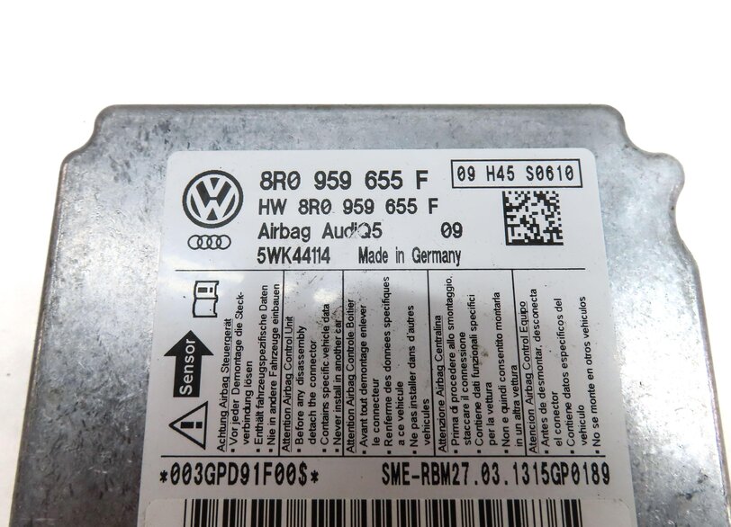 Thumbnail 4: 2013-2014 AUDI Q5 SQ5 (B8 8R) SRS BAG CONTROL MODULE