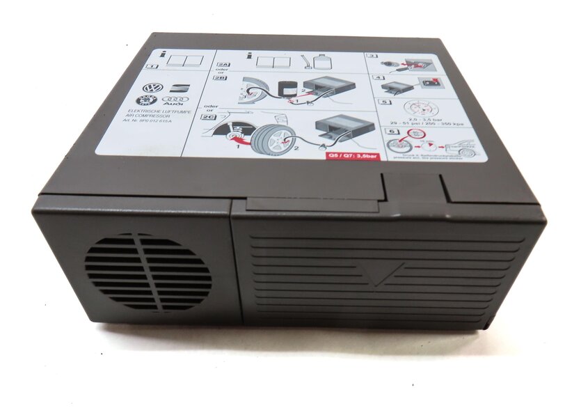 Thumbnail 4: 2013 AUDI Q5 (B8 8R) EMERGENCY ROADSIDE TIRE AIR PUMP COMPRESSOR 8P0012615A