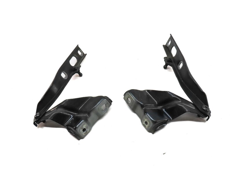 Thumbnail 4: 09-17 AUDI Q5 SQ5 (B8 8R) FRONT LEFT & RIGHT HOOD HINGE SET-2 (MOONLIGHT BLUE)