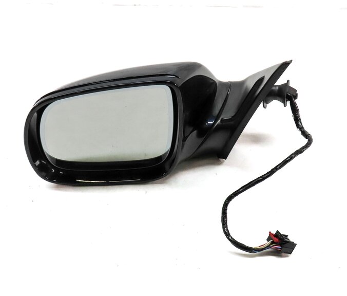 Thumbnail 3: 09-14 AUDI Q5 (8R) LEFT P-FOLD HEAT AUTODIM MEMORY DOOR MIRROR w/ LIGHT (BLUE)
