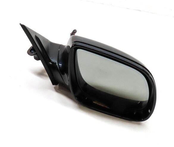 09-14 AUDI Q5 (8R) RIGHT P-FOLD HEAT AUTODIM MEMORY DOOR MIRROR w/ LIGHT (BLUE)
