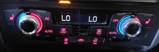Thumbnail 2: 13-17 AUDI A4 S4 A5 S5 RS5 Q5 SQ5 B8 8K 8T FRONT HEATER A/C TEMPERATURE CONTROL