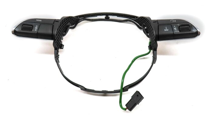 Thumbnail 2: 2013 AUDI Q5 (B8 8R) FRONT LEFT STEERING WHEEL CONTROL SWITCH BUTTON SET2 & TRIM