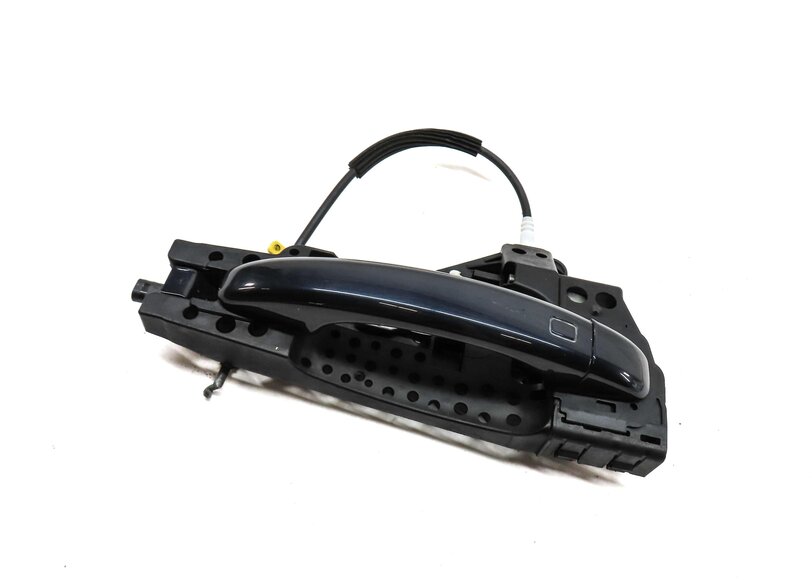 09-17 AUDI A4 S4 S5 Q5 SQ5 (B8 8K 8T 8R) RIGHT FRONT / REAR DOOR HANDLE BLUE