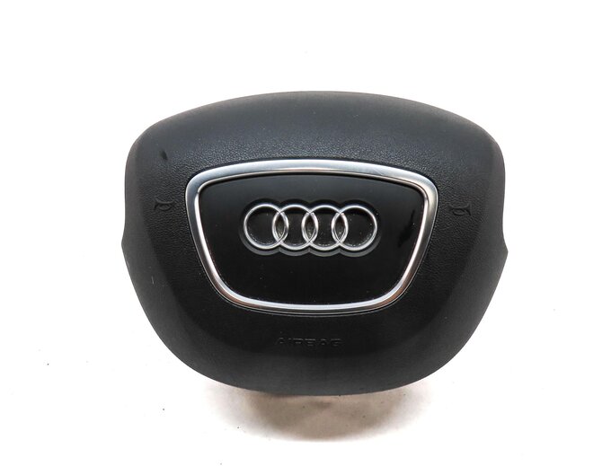 Thumbnail 2: 2013-2017 AUDI Q5 SQ5 (B8 8R) STEERING WHEEL AIRBAG AIR BAG (BLACK / NON SPORT)