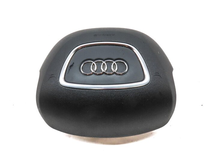Thumbnail 4: 2013-2017 AUDI Q5 SQ5 (B8 8R) STEERING WHEEL AIRBAG AIR BAG (BLACK / NON SPORT)