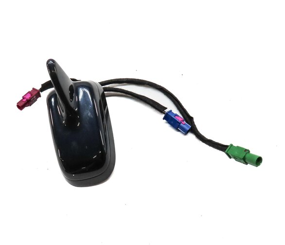 Thumbnail 3: 08-17 AUDI A3 Q5 SQ5 R8 B8 8R 8V AM/FM RADIO ROOF SHARK FIN ANTENNA (BLUE)
