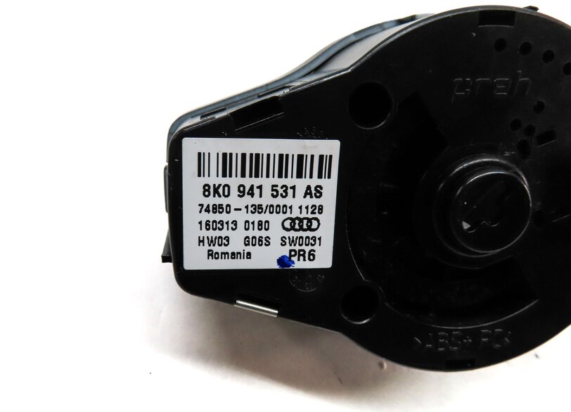 Thumbnail 6: 2009-2020 AUDI A4 A5 Q5 S4 S5 SQ5 (B8 8K 8T 8R) HEADLIGHT SWITCH