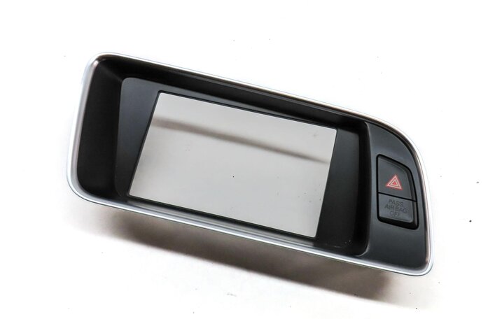 2013 AUDI Q5 (B8 8R) DASH GPS NAVIGATION DISPLAY SCREEN SURROUND TRIM 8R1857186P
