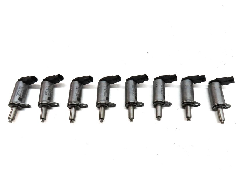 Thumbnail 4: 2013 AUDI Q5 (B8 8R) 2.0L TURBO CPMA ENGINE CAMSHAFT ADJUSTER SOLENOID SET 8