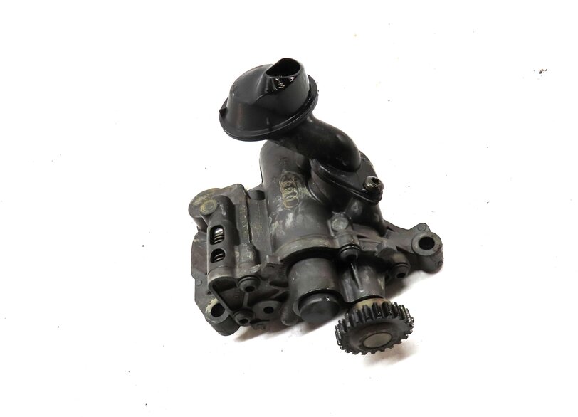 Thumbnail 3: 2013 AUDI Q5 (B8 8R) 2.0L TURBO CPMA ENGINE OIL PUMP w/ PICKUP TUBE 06H115105BF