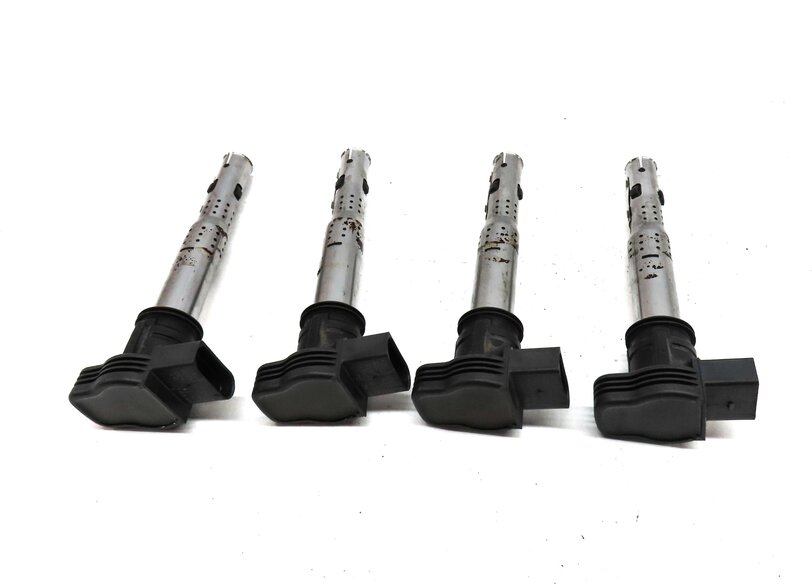 Thumbnail 2: 07-17 AUDI A3 A4 S4 A5 S5 A6 Q3 Q5 R8 TT 8P 8K 8T 8R C7 2.0T IGNITION COIL SET 4