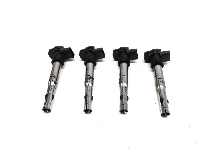 Thumbnail 4: 07-17 AUDI A3 A4 S4 A5 S5 A6 Q3 Q5 R8 TT 8P 8K 8T 8R C7 2.0T IGNITION COIL SET 4