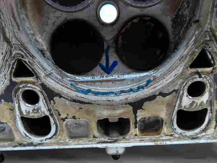 Thumbnail 8: 10-13 PORSCHE PANAMERA (970 G1) 4.8L M48.20 *NON-TURBO* RWD LEFT CYLINDER HEAD