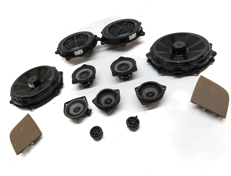 Thumbnail 3: 2011 PORSCHE PANAMERA (958) WOOFER MIDRANGE TWEETER BOSE SPEAKER SET 13