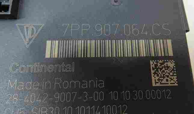 Thumbnail 5: 2011 PORSCHE PANAMERA 970 4.8L M48 NON-TURBO BODY ECM LOCK ENGINE MODULE KEY SET