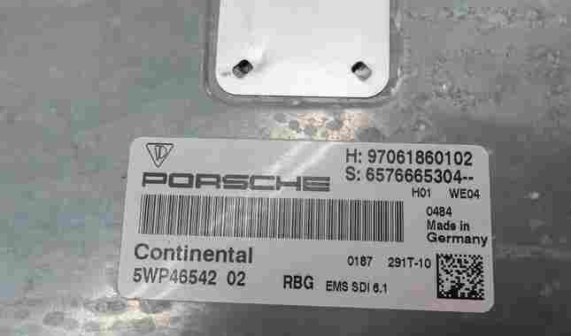 Thumbnail 9: 2011 PORSCHE PANAMERA 970 4.8L M48 NON-TURBO BODY ECM LOCK ENGINE MODULE KEY SET