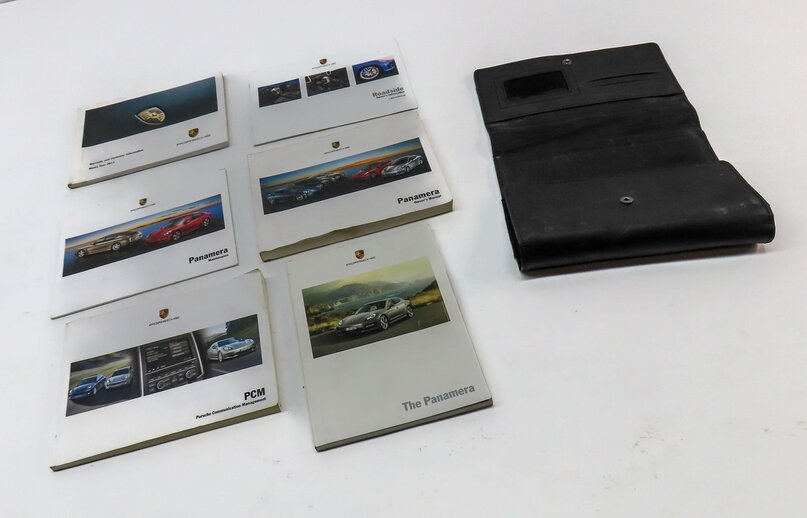 Thumbnail 3: 2011 PORSCHE PANAMERA (958) 4.8L OWNERS MANUAL BOOKLET SET 6 w/ CARRY CASE