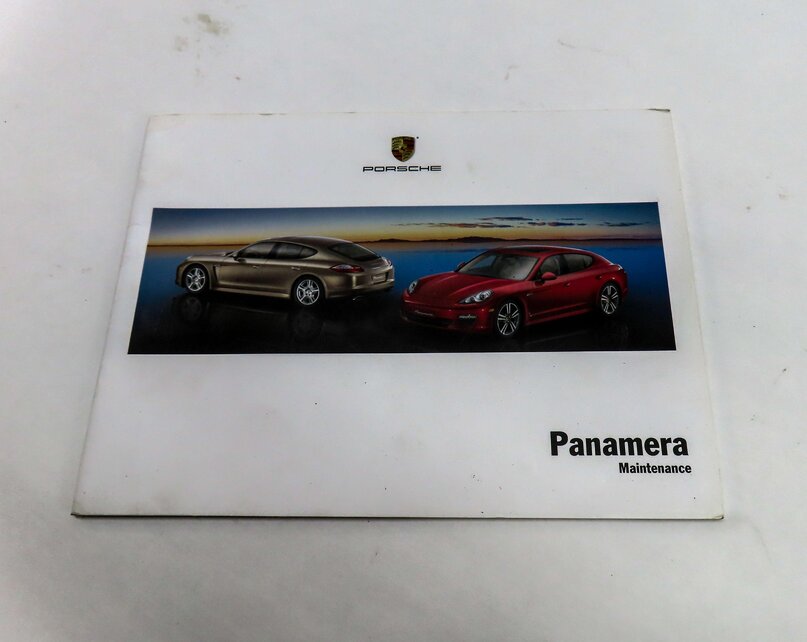 Thumbnail 4: 2011 PORSCHE PANAMERA (958) 4.8L OWNERS MANUAL BOOKLET SET 6 w/ CARRY CASE