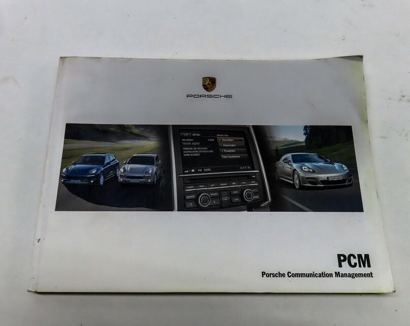 Thumbnail 6: 2011 PORSCHE PANAMERA (958) 4.8L OWNERS MANUAL BOOKLET SET 6 w/ CARRY CASE