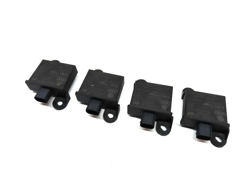 2011 PORSCHE PANAMERA (958) TIRE PRESSURE MONITORING TPMS TRIGGER MODULE SET 4