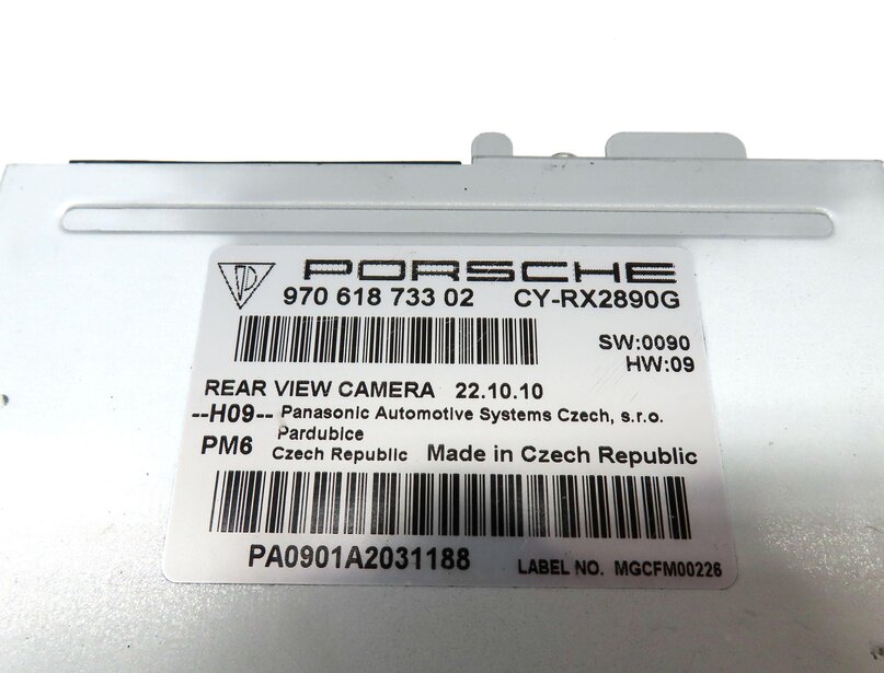 Thumbnail 4: 2011 PORSCHE PANAMERA (958) REARVIEW CAMERA CONTROL MODULE 97061873302